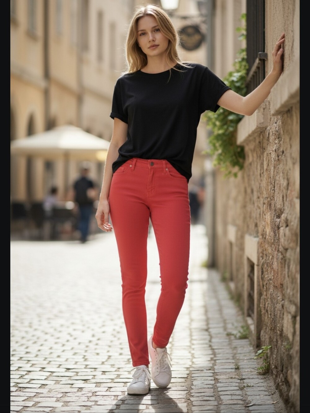 Reign high rise pink skinny jeans size 7
